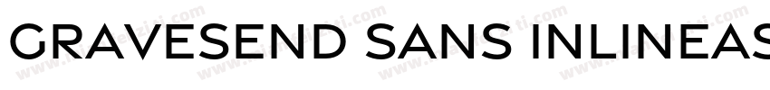 Gravesend Sans InlineAstounderSquar字体转换